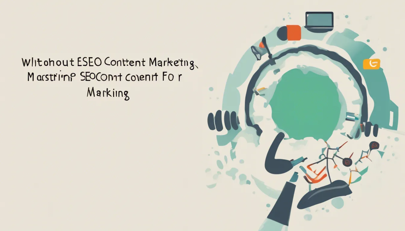 Mastering the art of SEO for content marketing.